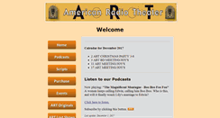 Desktop Screenshot of americanradiotheater.org